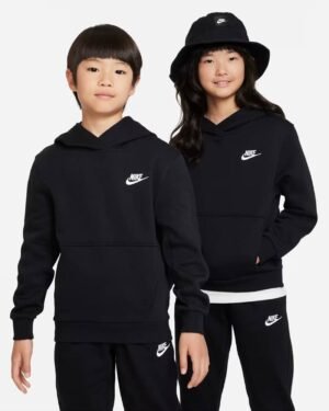Img1_196607240359 Nike Big Kids' Sportswear Club Fleece Pullover Hoodie FD3000