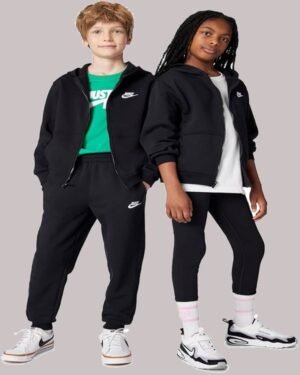 Img1_196607240731 (1) Nike Big Kids' Sportswear Club Fleece Full-Zip Hoodie FD3004